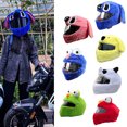 thumbnail image 4 of Cubierta De Casco De Moto Cubierta De Protección De Casco Esponjoso Divertido Para Esquí De Motocicleta Yuarrent AP006174-07, 4 of 6