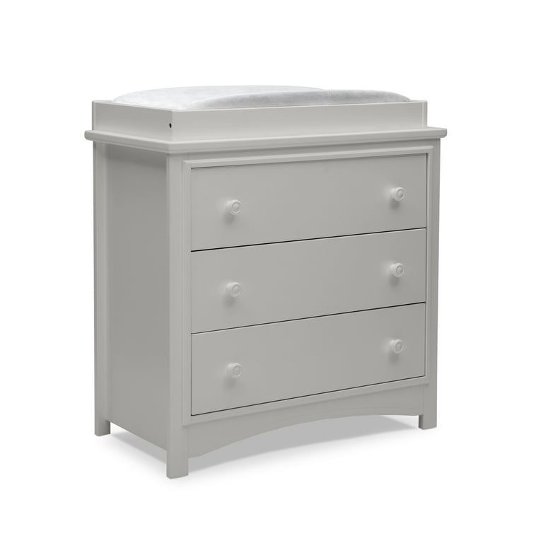 Delta Children Perry Drawer Dresser with Changing Top and