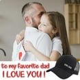 thumbnail image 5 of Girl Dad Daddy Hat Fathers Day Birthday Gifts for Dad From Daughter Mens Baseball Cap Dad Hats for Men, 5 of 7