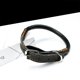 thumbnail image 5 of Circle T - Collar redondo para perro de cuero curtido de roble, negro,, 5 of 5