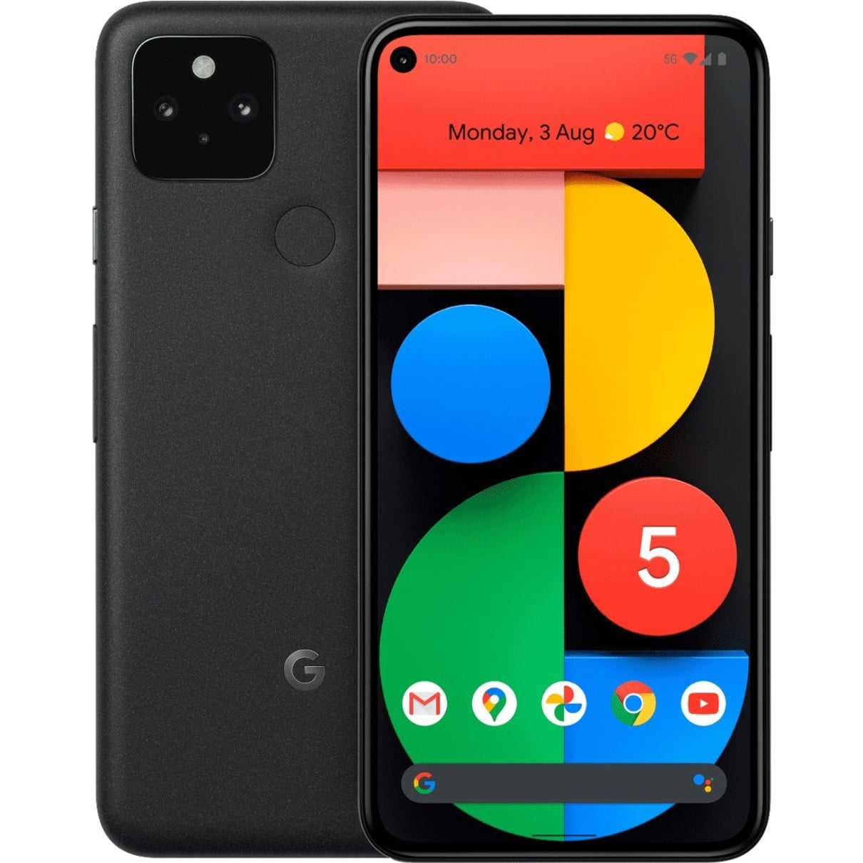Google Pixel - 【S】Google Pixel 5/355660113239869 5G Google Pixel 5 Cell Phone - Unlocked, Water Resistant