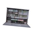 thumbnail image 4 of TISHITA 1/64 Scale Scene Model Car Parking Lot with Light Simulation Decorative Realistic Decoration Diorama Building Miniature Scene Style A, 4 of 8