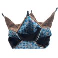thumbnail image 3 of CAROOTU 3 Layers Hamster Hanging Hammock Labyrinth Rabbit Design Warm Long Fleece Bed Hedgehogs Nest, 3 of 7