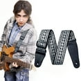 thumbnail image 3 of Coofit Sangle de Guitare Réglable Sangle Ethnique pour Basse Acoustique Électrique, 3 of 8