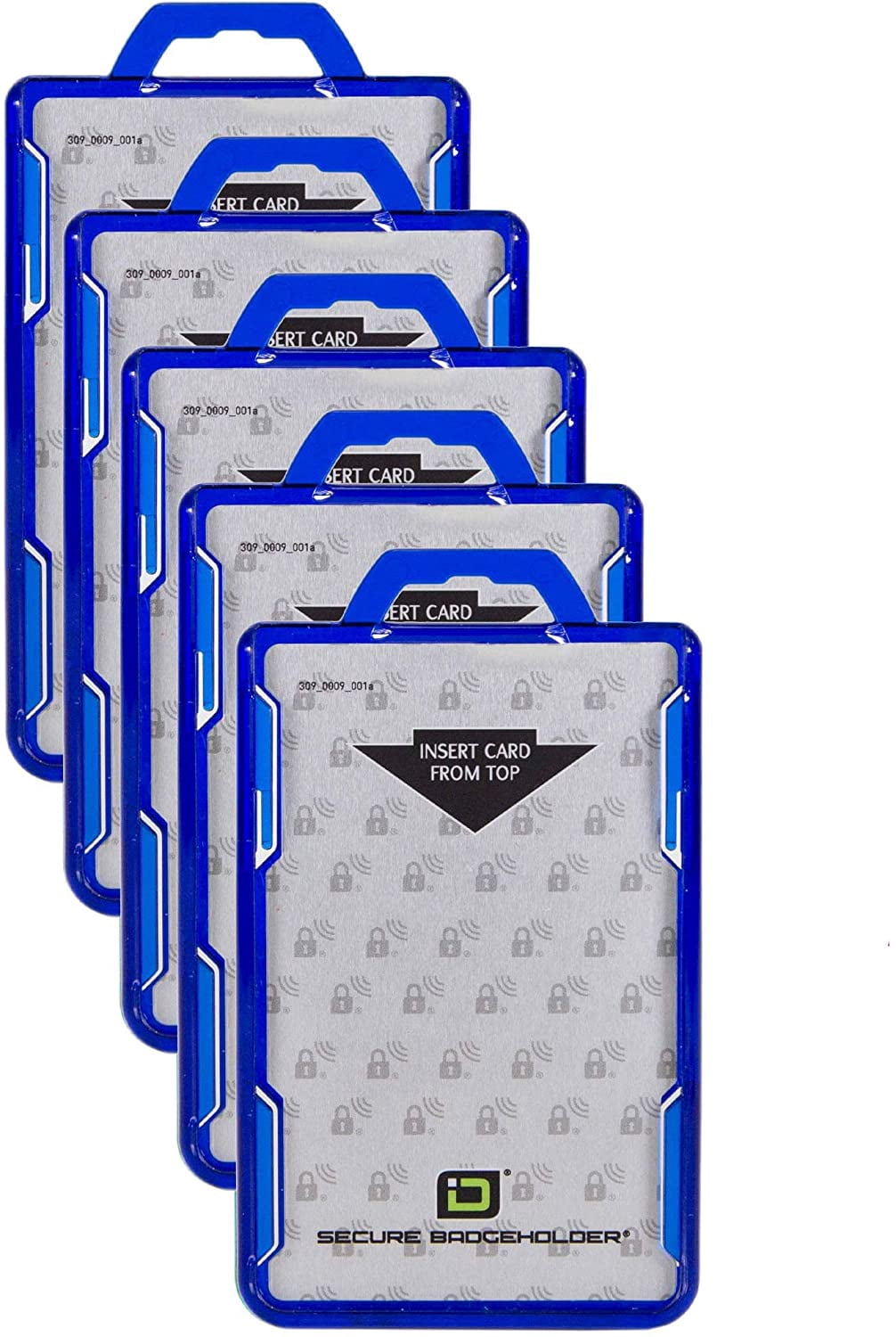 RFID Blocking ID Badge Holder - Holds 2 Cards, Dual-Sided Shield, FIPS 201 Approved 3 thumbnail image