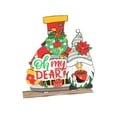 thumbnail image 4 of Decoración de mesa de madera navideña, decoraciones para fiestas, decoraciones navideñas, letrero de madera navideño para chimenea de granja de Navida B, 4 of 8