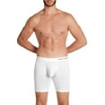 thumbnail image 4 of Men's Obviously A09 PrimeMan AnatoMAX 6 Inch Boxer Brief (White L), 4 of 6