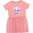 thumbnail image 3 of Inktastic Cute Gumball Machine and Bubbles Girls Toddler Dress, 3 of 5
