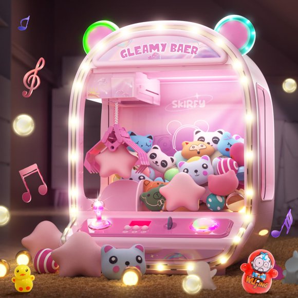 Skirfy de juguete Claw Machine con luz LED y sonido para niños mayores de 6 años