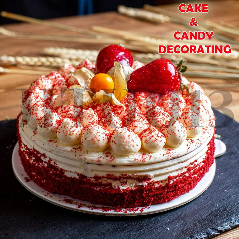 Cake Edible Glitter - Certified and Food Grade Glitter - Bright