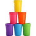 thumbnail image 4 of Unbreakable Plastic Tumblers，6Assorted Colors | Set of 12 Kids Drinking Cups | Reusable, BPA-free, ,Plastic Kids Juice Tumblers， for Parties, Events, Marketing, Weddings, 4 of 8