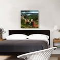 thumbnail image 2 of ARTCANVAS The Temptation Of Saint Anthony Canvas Art Print by Joachim Patinir - Size: 26" x 26" (1.50" Deep), 2 of 9