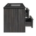 thumbnail image 6 of Modway Render 48" Wall-Mount Bathroom Vanity in Charcoal Black, 6 of 10