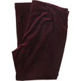 thumbnail image 2 of Ralph Lauren Womens Velvet Casual Trouser Pants, Red, 18 Regular, 2 of 2