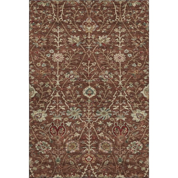 Dalyn Rugs Premium Machine Washable Mayfield AMF1085 Paprika 3' x 5' Rug