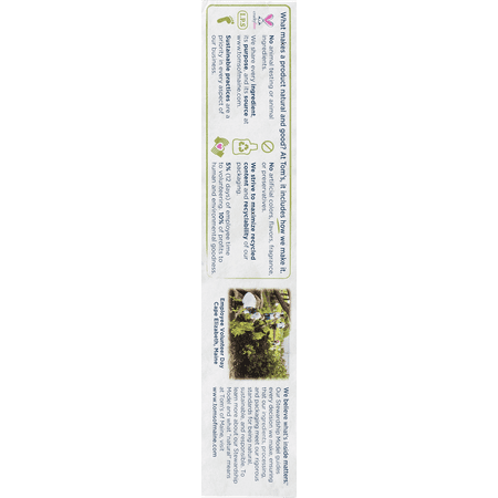 Tom's Of Maine Antiplaque & Whitening Fluoride Free Toothpaste Peppermint, 5.5 OZ