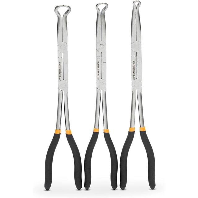 GEARWRENCH - Juego de 3 alicates de agarre de manguera doble X