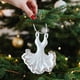 thumbnail image 1 of Puntoco Colgante de acrílico blanco navideño Colgante de árbol de Navidad con purpurina Liquidación de adornos de decoración interior y exterior en Navidad, 1 of 6
