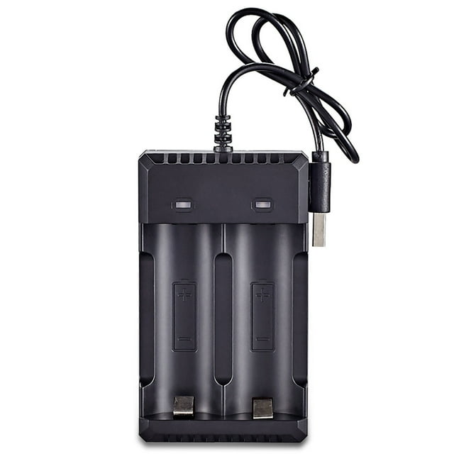 Cargador Universal Para Dos Baterías 26650 Batería Recargable 18650 Ranuras Para Cargador 18650 18650