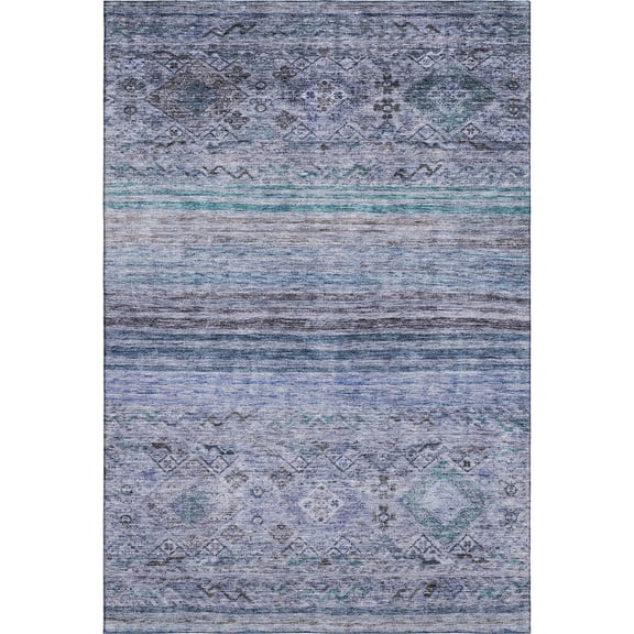 Dalyn Rugs Premium Machine Washable Mayfield AMF1219 Blue 2'6" x 3'10" Rug
