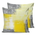 thumbnail image 7 of Outdoor Throw Pillow Cover Modern Abstract Geometric Art Waterproof Cushion Covers 2 Pack Yellow Grey Color Blocks Graffiti Pillow Cases Home Decoration for Patio Garden Couch Sofa, 7 of 7