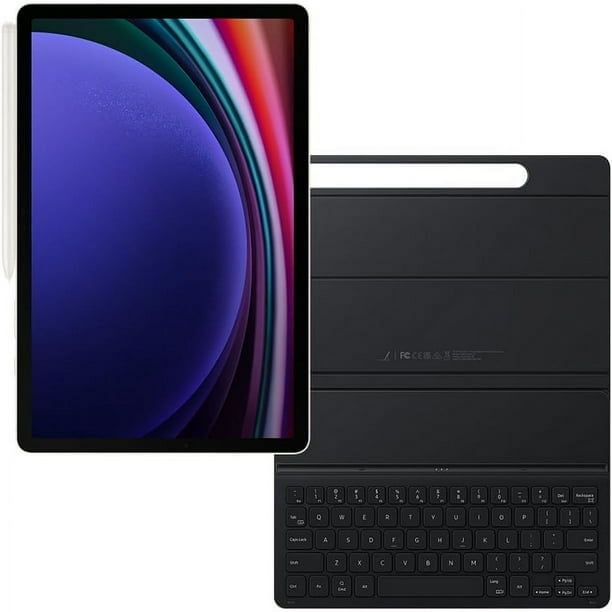 Samsung Galaxy Tab S9 256 Go Pack (Étui de Couverture de Livre de Clavier avec Trackpad ) Toute Nouvelle Tablette Débloquée (SM-X710)