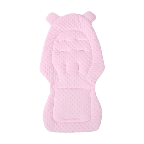 Gytml Breathable Stroller Seat Liner, Double-Sided Comfortable Stroller Pad, Ergonomic Support Mat For All Seasons & Pushchairs(Pink-80X40cm)