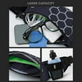thumbnail image 4 of Running Waist PCS with Water Bottle Holder - 27x14cm Sports Fanny PCS for Men Women, Waterproof Phone Holder Belt Bag, Lightweight Marathon Hydration Belt with Bottle Pocket, 100g Weight Running, 4 of 6