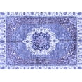 thumbnail image 1 of Ahgly Company Indoor Rectangle Abstract Blue Modern Area Rugs, 6' x 9', 1 of 4