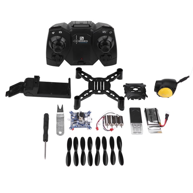 RC Wifi FPV Fighter Drone Quadcopter 4CH 2.4GHz Juguete de control remoto (Amarillo)