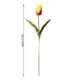 thumbnail image 2 of Mini flor artificial Oficina en casa Decoración floral Banquete de boda Decorativo PU Flor falsa, Naranja 5 piezas sidaley ZHF0582-02B, 2 of 6