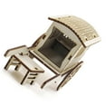 thumbnail image 3 of JWQFBC DIY Chinese Carriage Model ,Traditional Carriage Model Kit Birthday Gift ,Wooden, 3 of 9