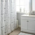 thumbnail image 1 of Positive Sayings Shower Curtain, 1 of 1