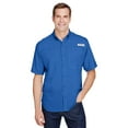 thumbnail image 2 of Columbia Men's Big and Tall Tamiami II SS Shirt, Vivid Blue, 3X, 2 of 3