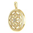 thumbnail image 2 of FB Jewels 14K Yellow Gold 1/2 CTW Diamond Ferris Wheel Pendant, 2 of 3