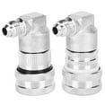 thumbnail image 1 of 2 Pcs Keg Coupler Adapter,Beer Keg Coupler,Quick Connector Dispenser,Stainless Steel Keg Coupler Ball-Lock MFL1/4-Inch,Mini Kegs Adapter, 1 of 8