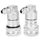 thumbnail image 1 of Adaptador de acoplador de barril ANGGREK de plata 2 uds para cerveza autoelaborada, 1 of 8