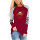 thumbnail image 2 of Pntutb Moda Mujer Cuello Redondo Manga Larga Estampado Casual Camiseta Blusa Pntutb Pntutb-8437, 2 of 5
