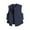 Navy, variant on Men's Casual Sleeveless Jacket, Outdoor Cargo Vests for Men, Men's Solid Color Crew Neck Button Pocket Cargo Vest Casual Sleeveless Wide Shoulder Shirts