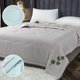 thumbnail image 5 of CaiYueKe Chinese Mugwort Summer Quilt, Mosquito Repellent Air Conditioner Blanket, Cooling Breathable Bedding, Machine Washable Lightweight Quilt, Anti Insect Summer Blanket for Bed, 5 of 7