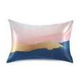 thumbnail image 7 of Yayeee Pillowcase Standard Size Set of 2 Satin Wrinkle Resistant Pillow Case, Abstract Painting, 7 of 7