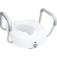 thumbnail image 7 of HetayC E-Z Lock Raised Toilet Seat With Handles, 5" Toilet Seat Riser with Arms, Fits Most Toilets, Handicap Toilet Seat, 7 of 7
