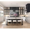 thumbnail image 2 of Progress Lighting Glayse 5-Light Pendant, Brushed Nickel, Beveled Glass Shade, 2 of 8