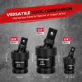 thumbnail image 2 of Set giratorio Impact Universal, 3 piezas, SEDY, 2 of 8