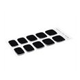 thumbnail image 3 of DANNI & TONI Semi Cured Gel Pedi Strips (Black Panther) Toenail Stickers Black Solid Color Pedicure Gel Nail Stickers for Toes 37 Stickers, 3 of 6