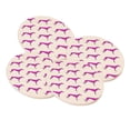 thumbnail image 1 of KuzmarK Sandstone Drink Coaster (set of 4) - Greyhound Pink, 1 of 1