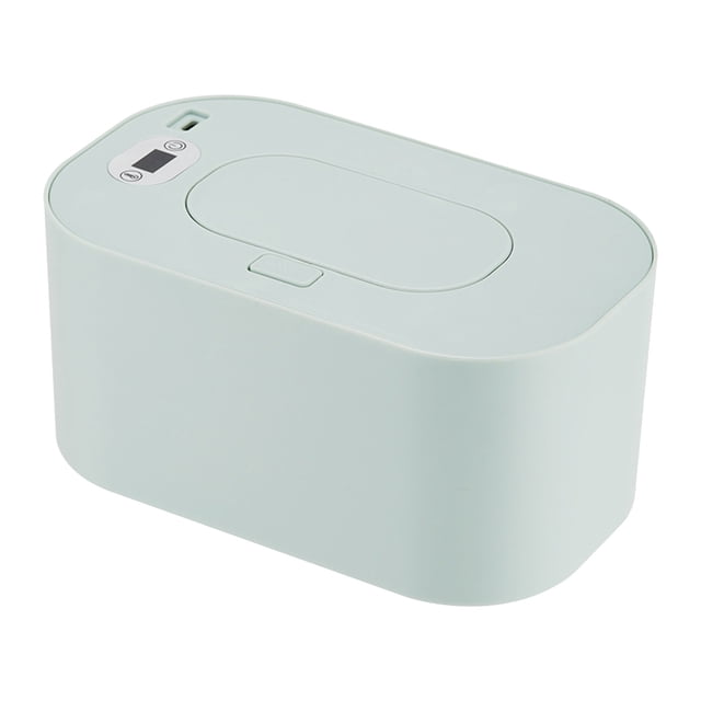 Calienta Toallitas Dispensador de Toallitas Húmedas USB con Temperatura Constante Gran Capacidad y Pantalla para Bebés