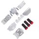 thumbnail image 5 of Protector de chasis ANGGREK Acero Inoxidable Plata 8 Piezas TRAXXAS TRX-6 G63 6X6, 5 of 8