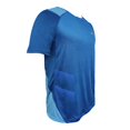 thumbnail image 3 of Playera Starter para Hombre, Deportiva Manga Corta Dos Tonos Azul Talla CH, 3 of 4