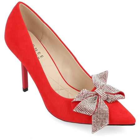 

Journee Collection Womens Marcie Tru Comfort Foam Mid Heel Pointed Toe Pumps